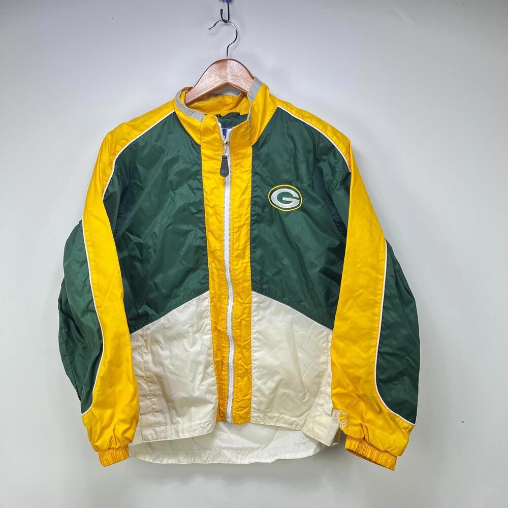 Vintage 90s Starter Green Bay Packers Jacket Youth Large